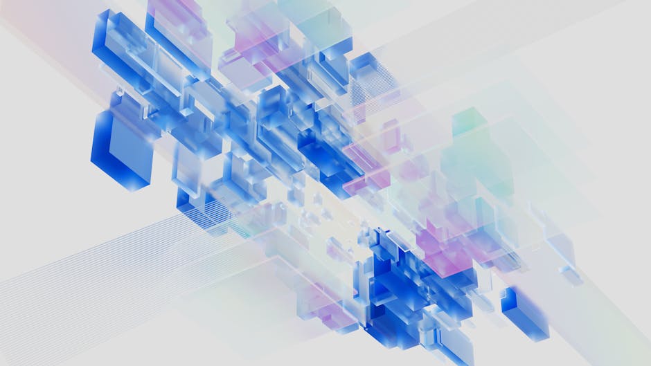 Illustration of QR Code Scams (Quishing) — an abstract digital network