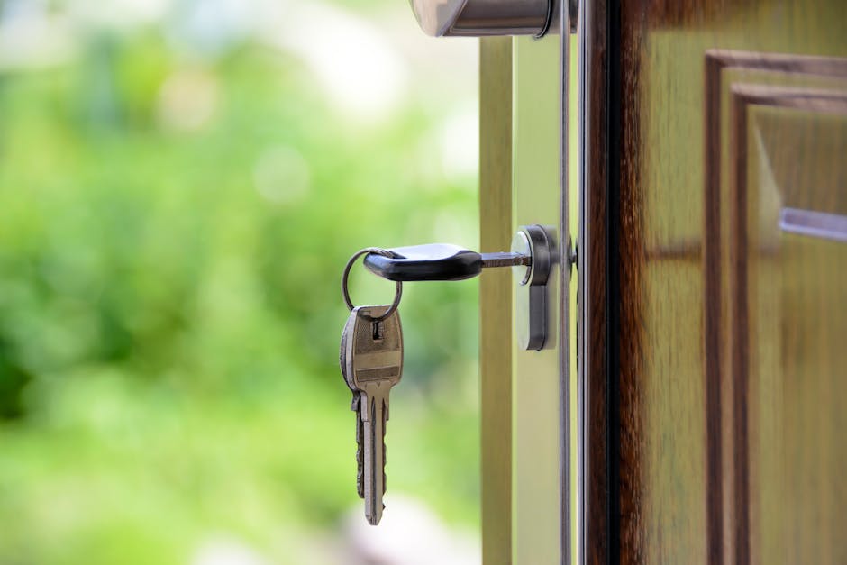 Illustration of Home Title Theft and Deed Fraud — a set of house keys